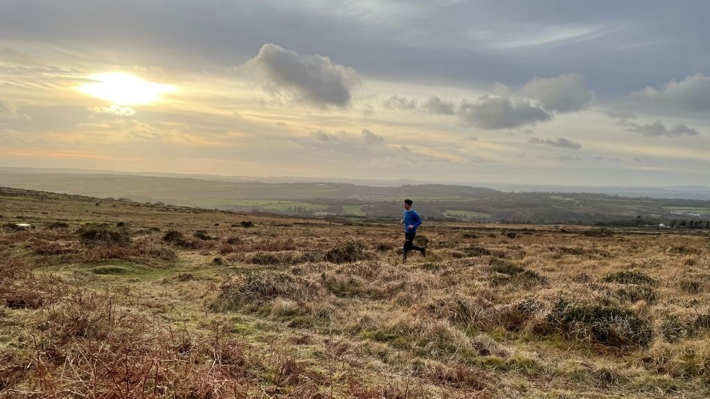 Runner on Dartmoor