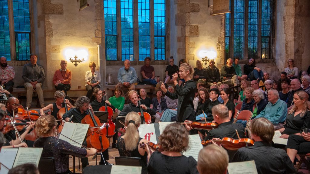 Concert in the Great Hall at Dartington