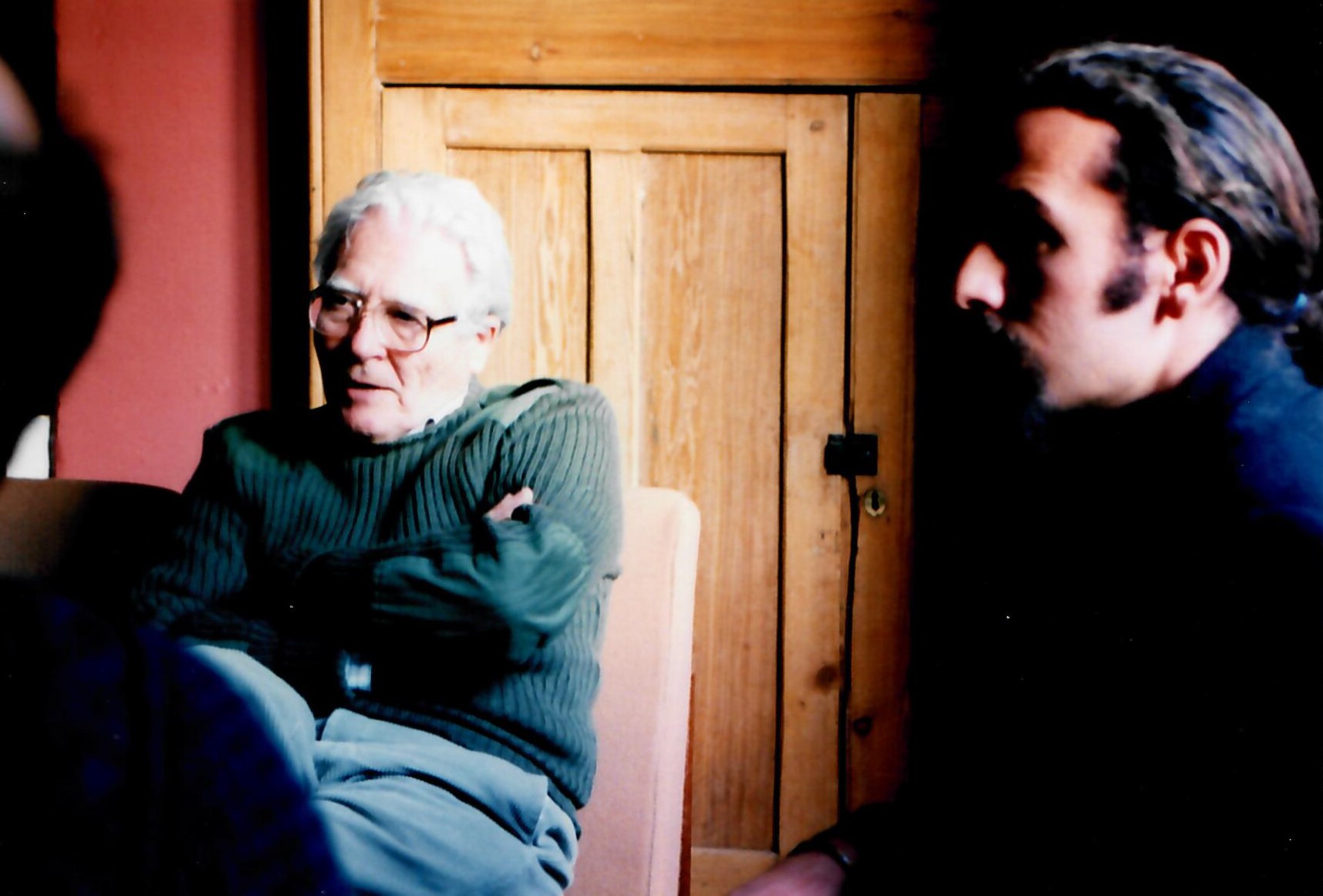 James Lovelock teaching at Schumacher College, Dartington in 1990s